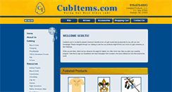 Desktop Screenshot of cubitems.com